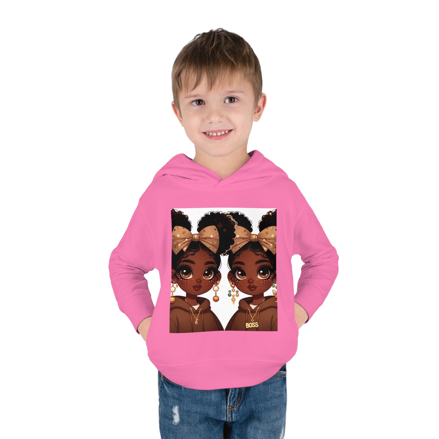 Toddler Pullover Fleece Hoodie