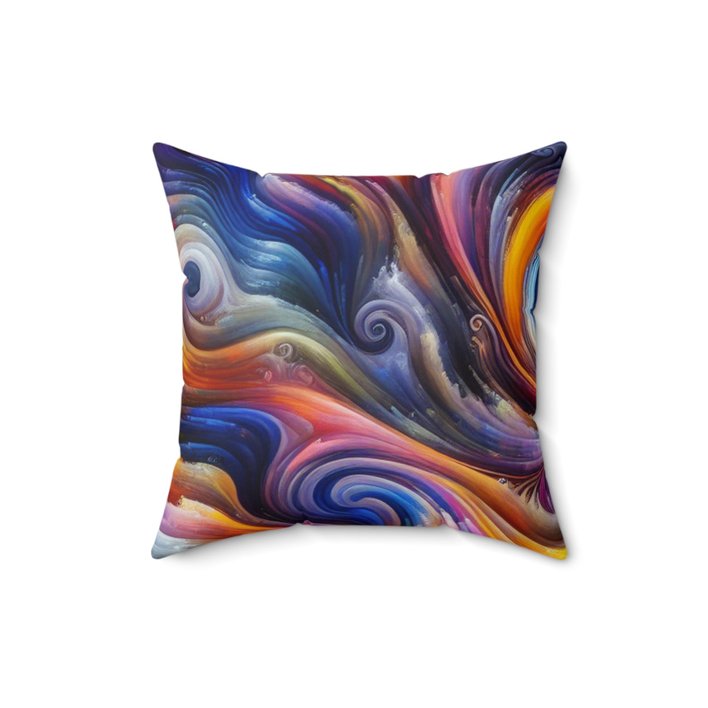 Spun Polyester Square Pillow