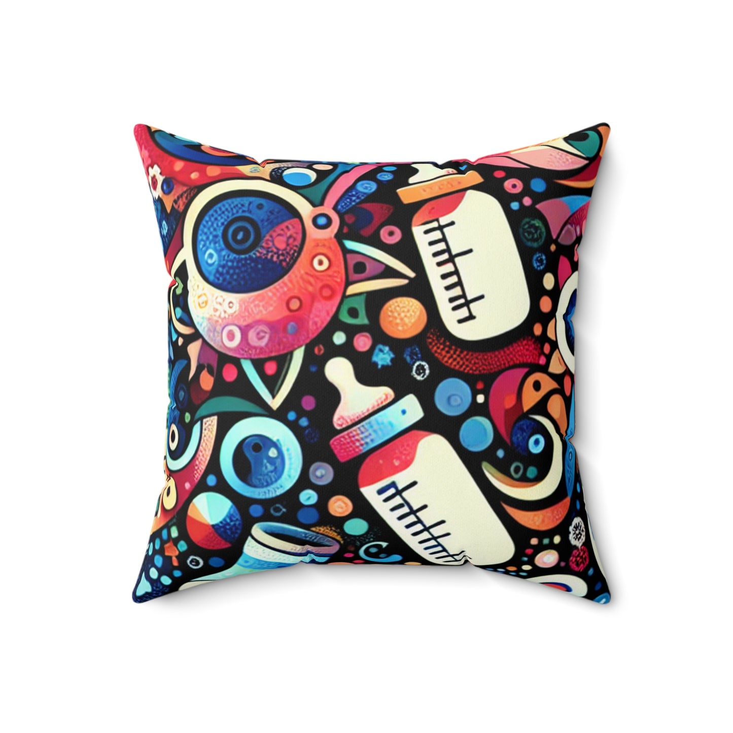 Spun Polyester Square Pillow