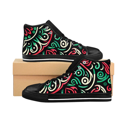 Peppermint Peacock - High-Top