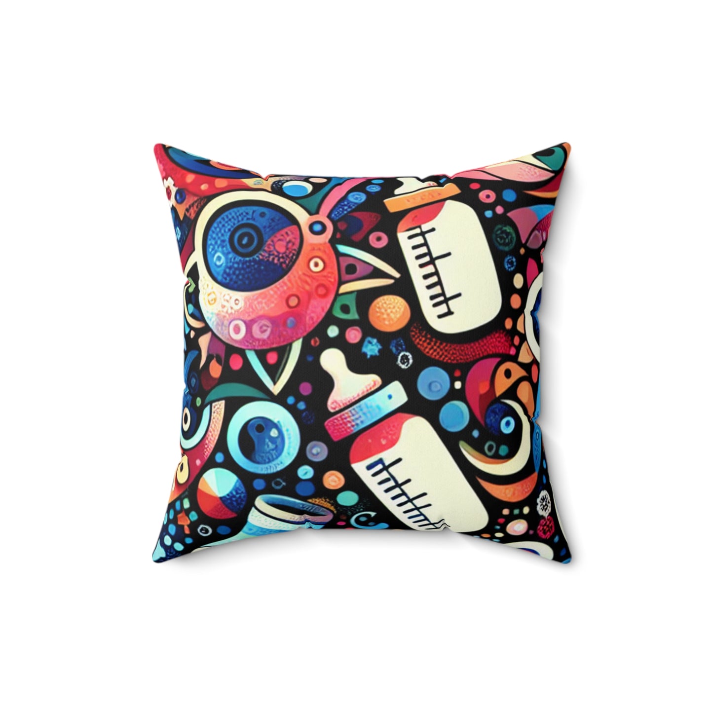 Spun Polyester Square Pillow