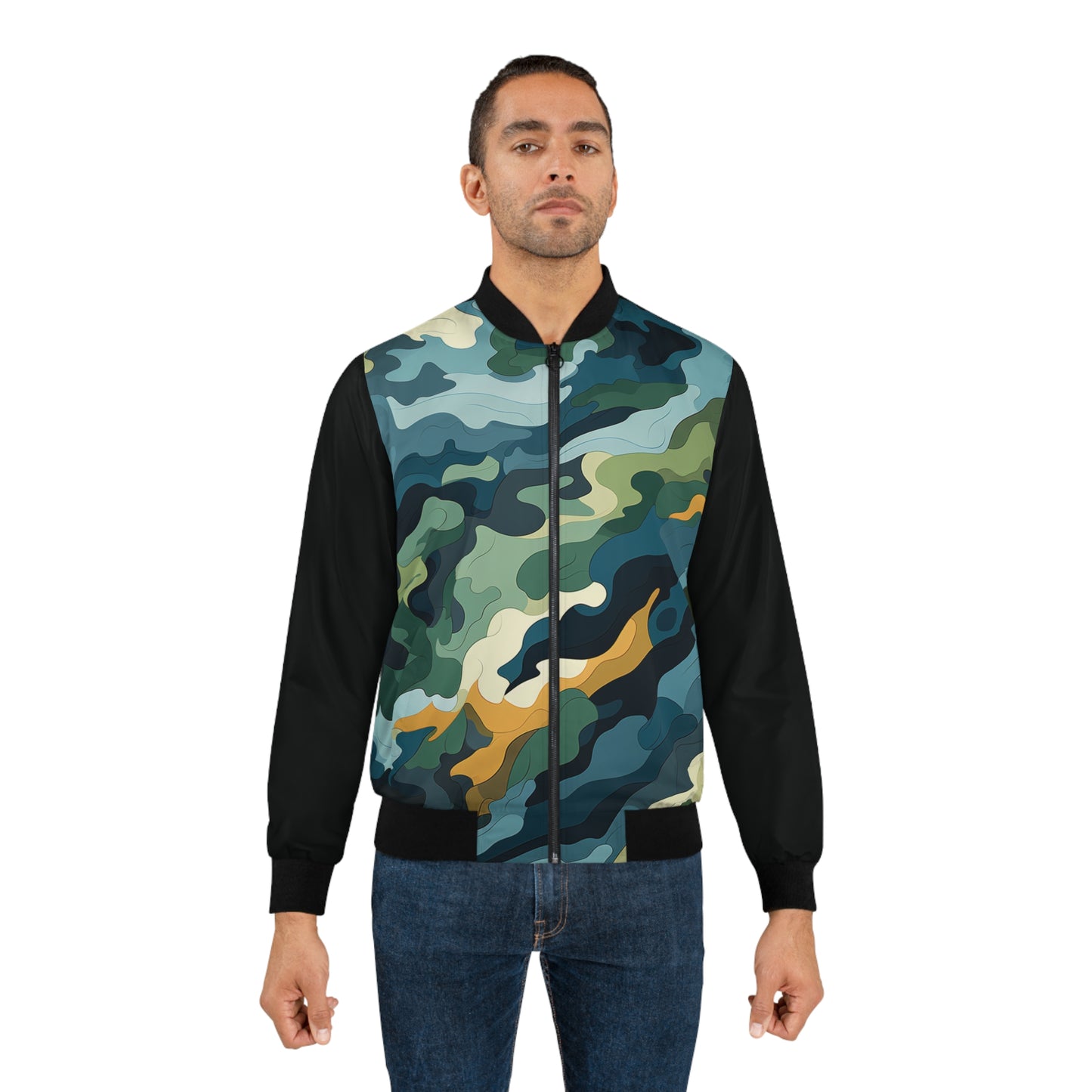 Men's Bomber Jacket (AOP)