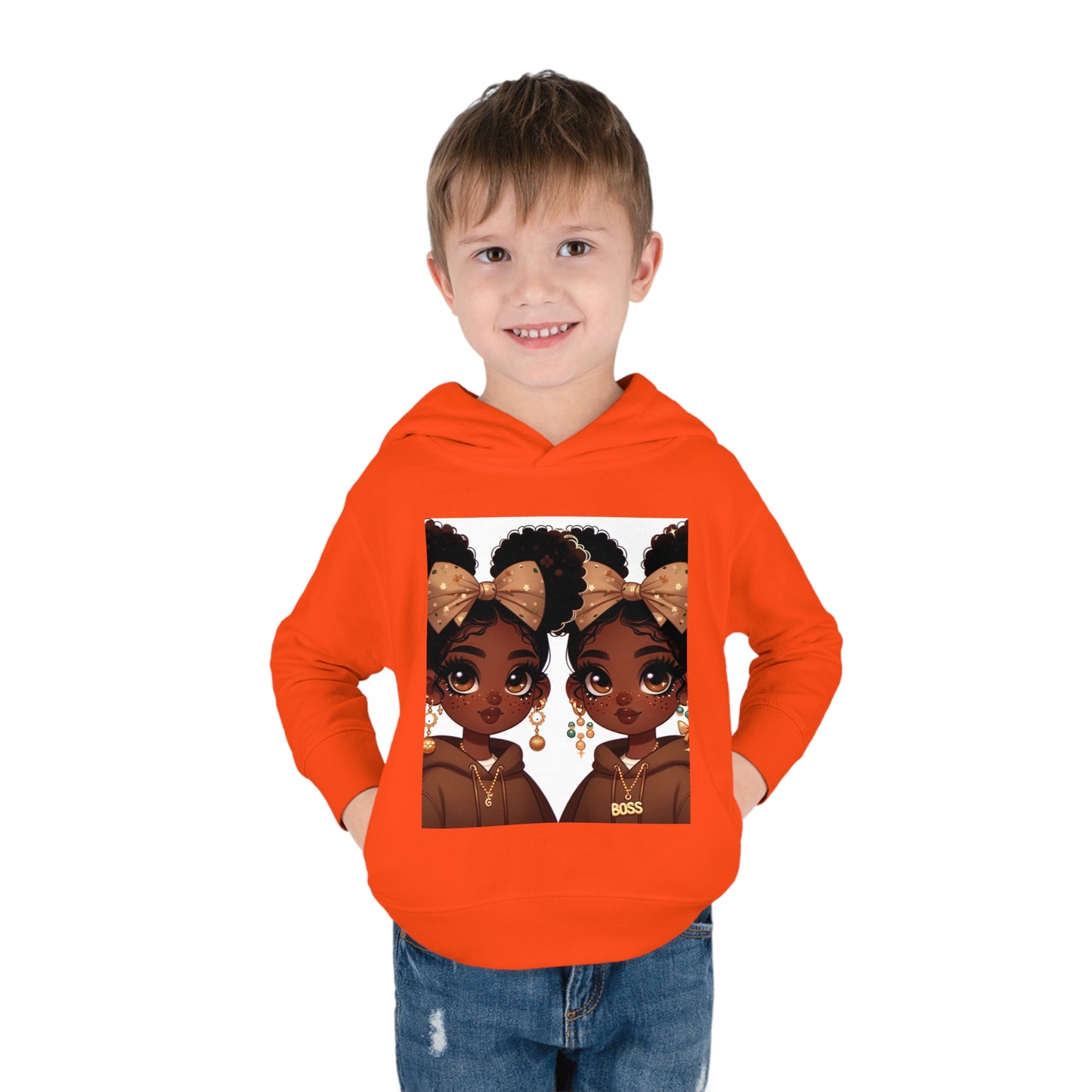 Toddler Pullover Fleece Hoodie