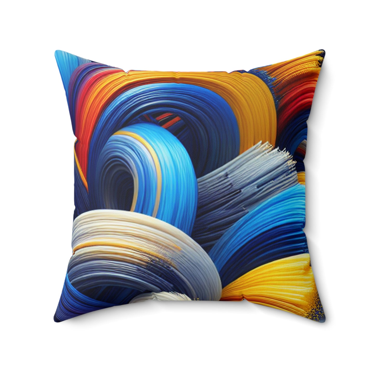 Eugenia Flora - Polyester Square Pillow