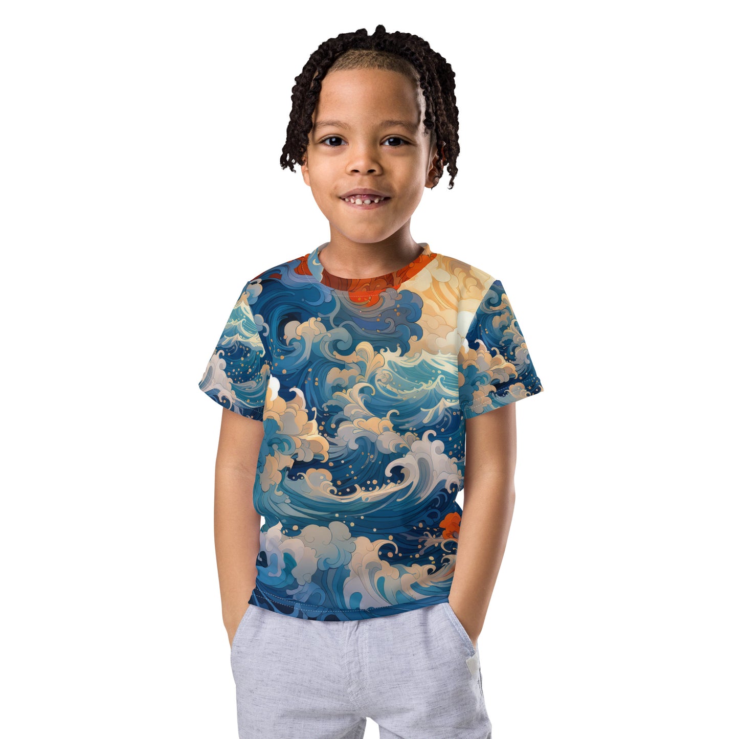 Kids crew neck t-shirt