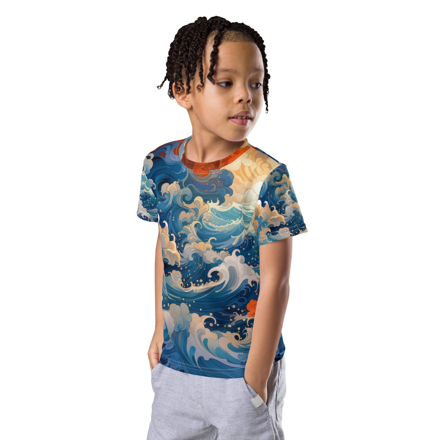 Kids crew neck t-shirt