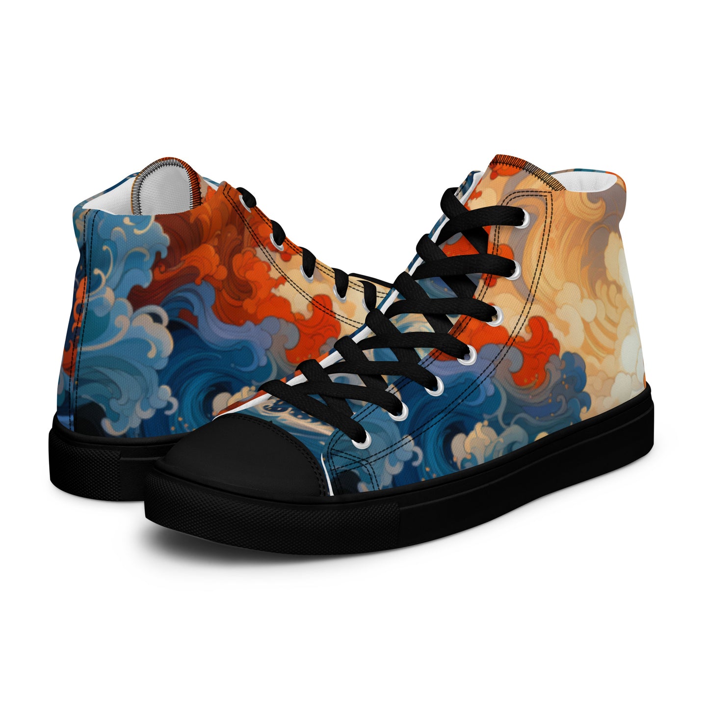 Women’s high top canvas shoes