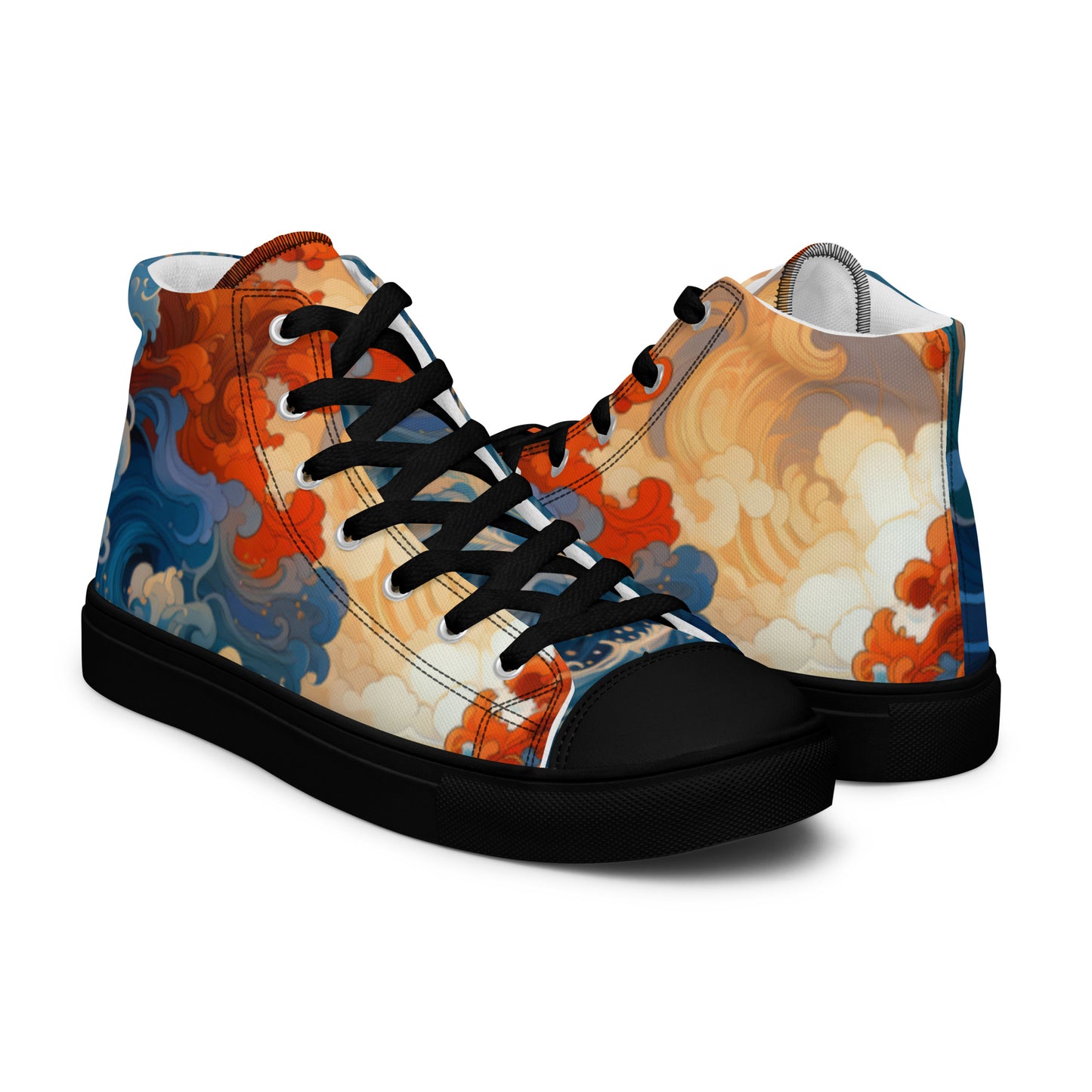 Women’s high top canvas shoes