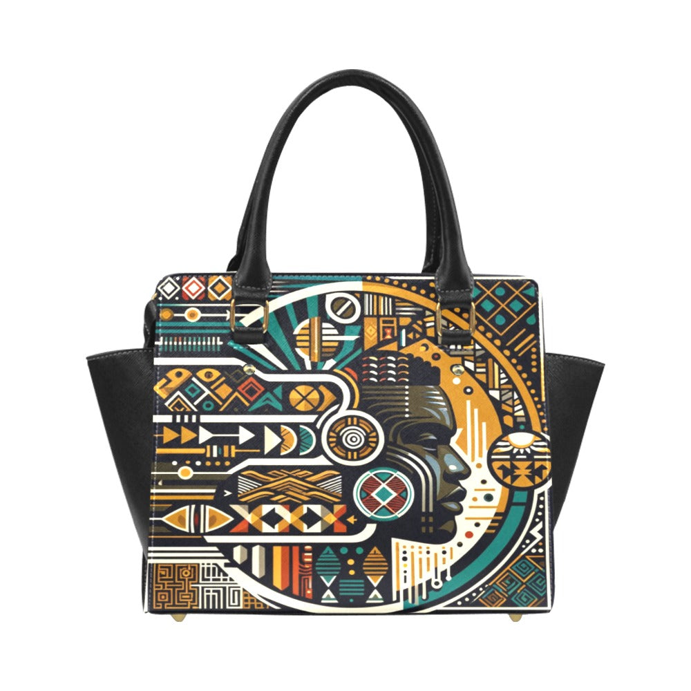 Elements of African American heritage Classic Shoulder Handbag (Model 1653)