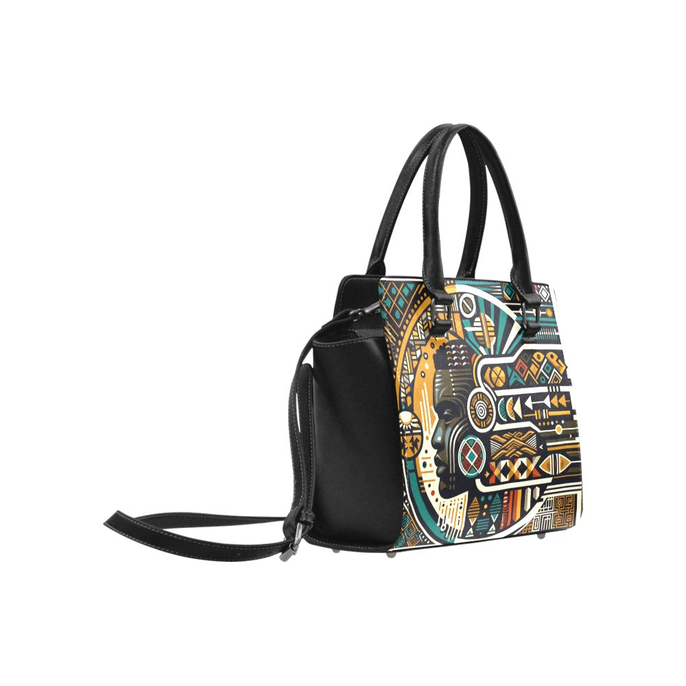 Elements of African American heritage Classic Shoulder Handbag (Model 1653)