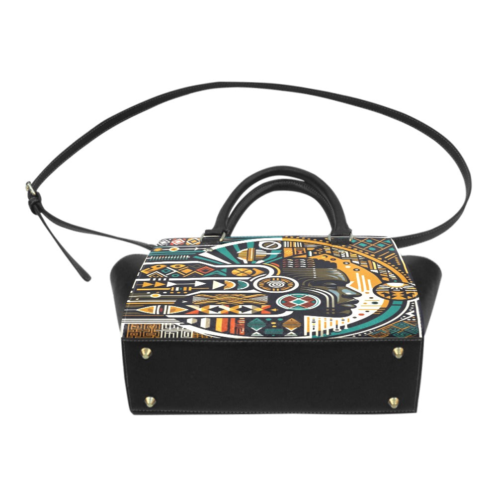 Elements of African American heritage Classic Shoulder Handbag (Model 1653)