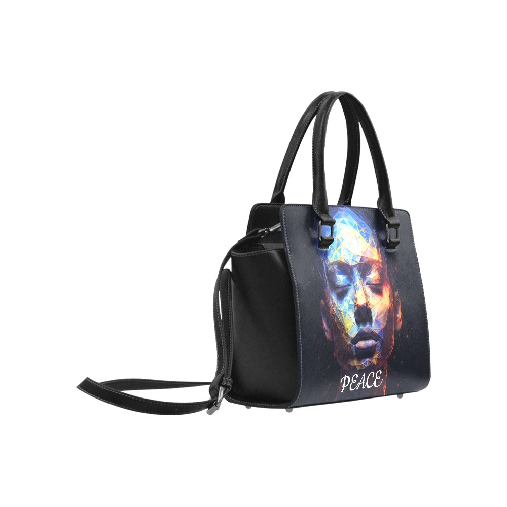 Peace Handbag Classic Shoulder Handbag (Model 1653)