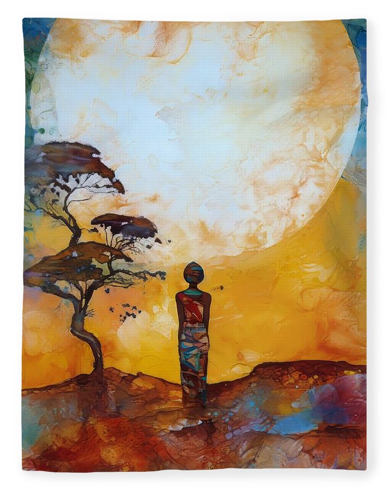 Africa Moon - Blanket