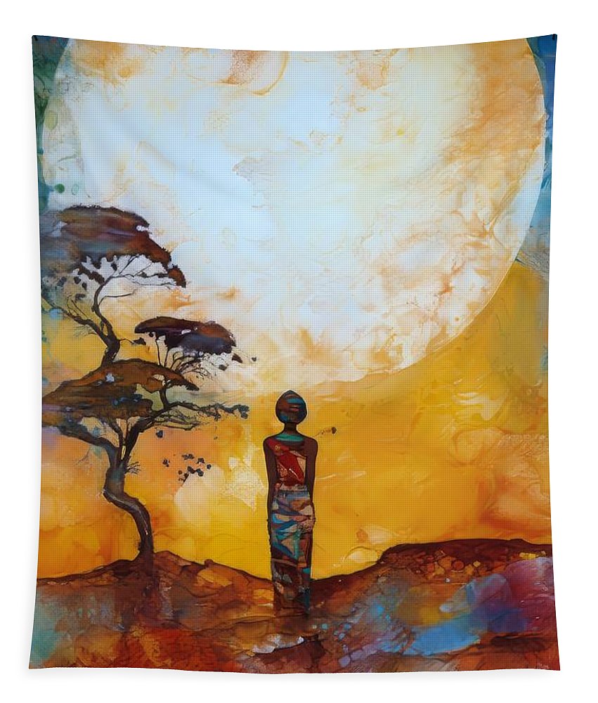 Africa Moon - Tapestry