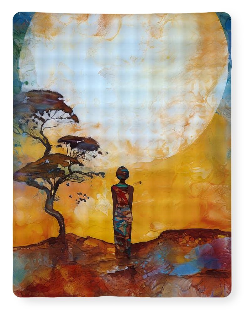 Africa Moon - Blanket