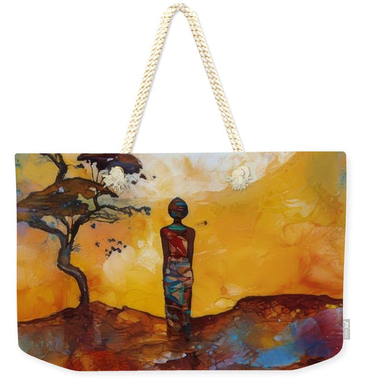 Africa Moon - Weekender Tote Bag