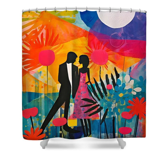 Dance in The Moonlight - Shower Curtain