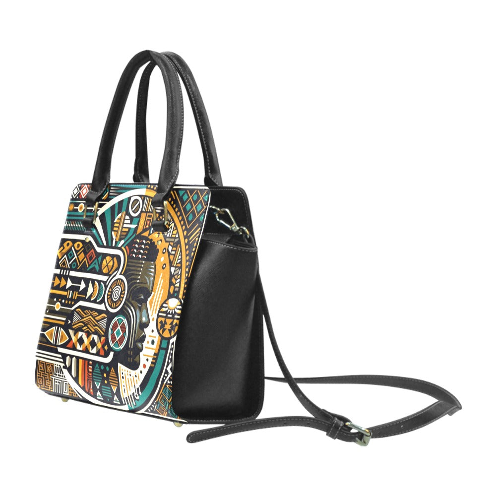 Elements of African American heritage Classic Shoulder Handbag (Model 1653)