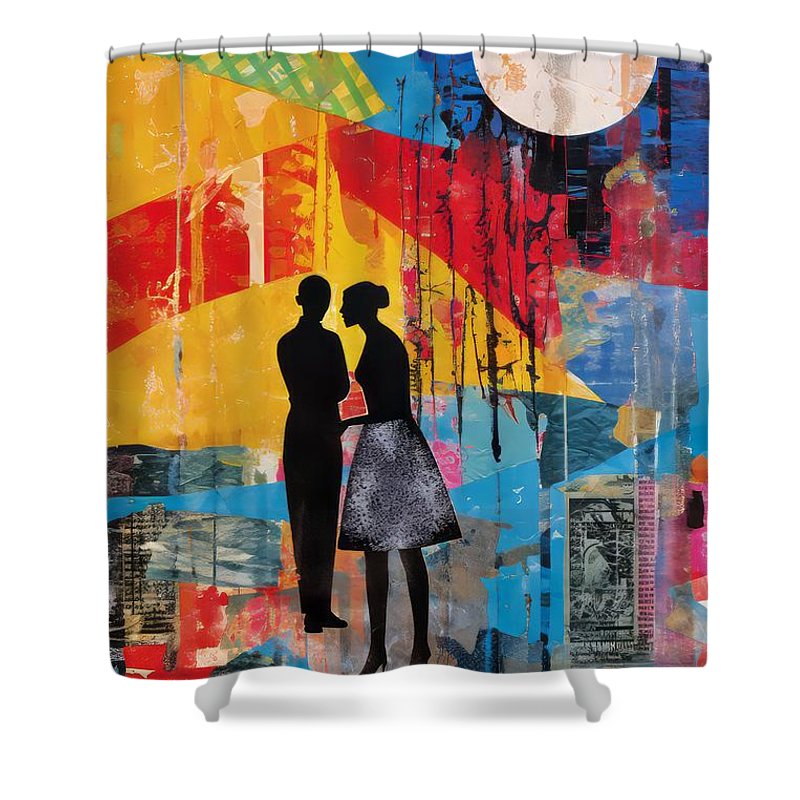 Under the Moon - Shower Curtain